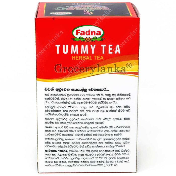 Fadna Tummy Tea - Herbal Tea - 20 Tea Bags