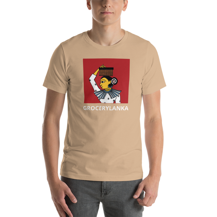 Grocerylanka Logo - Short-sleeve unisex t-shirt