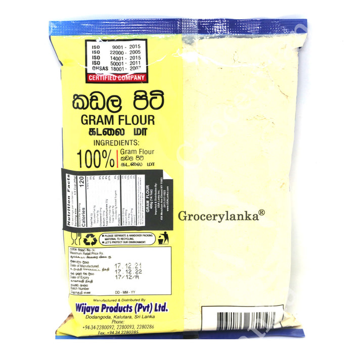 wijaya gram flour nutrition information 