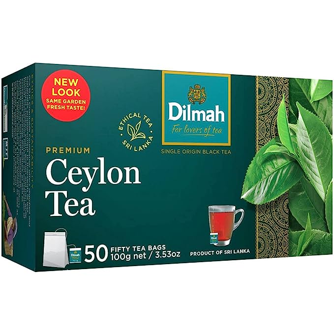 Dilmah Premium Ceylon Tea - 50 Tea Bags