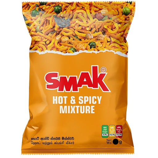 SMAK Hot & Spicy Mixture 150g pack – Sri Lankan spicy lentil and peanut snack