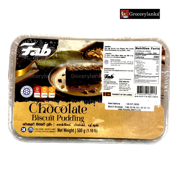 Chocolate Biscuit Pudding 500g
