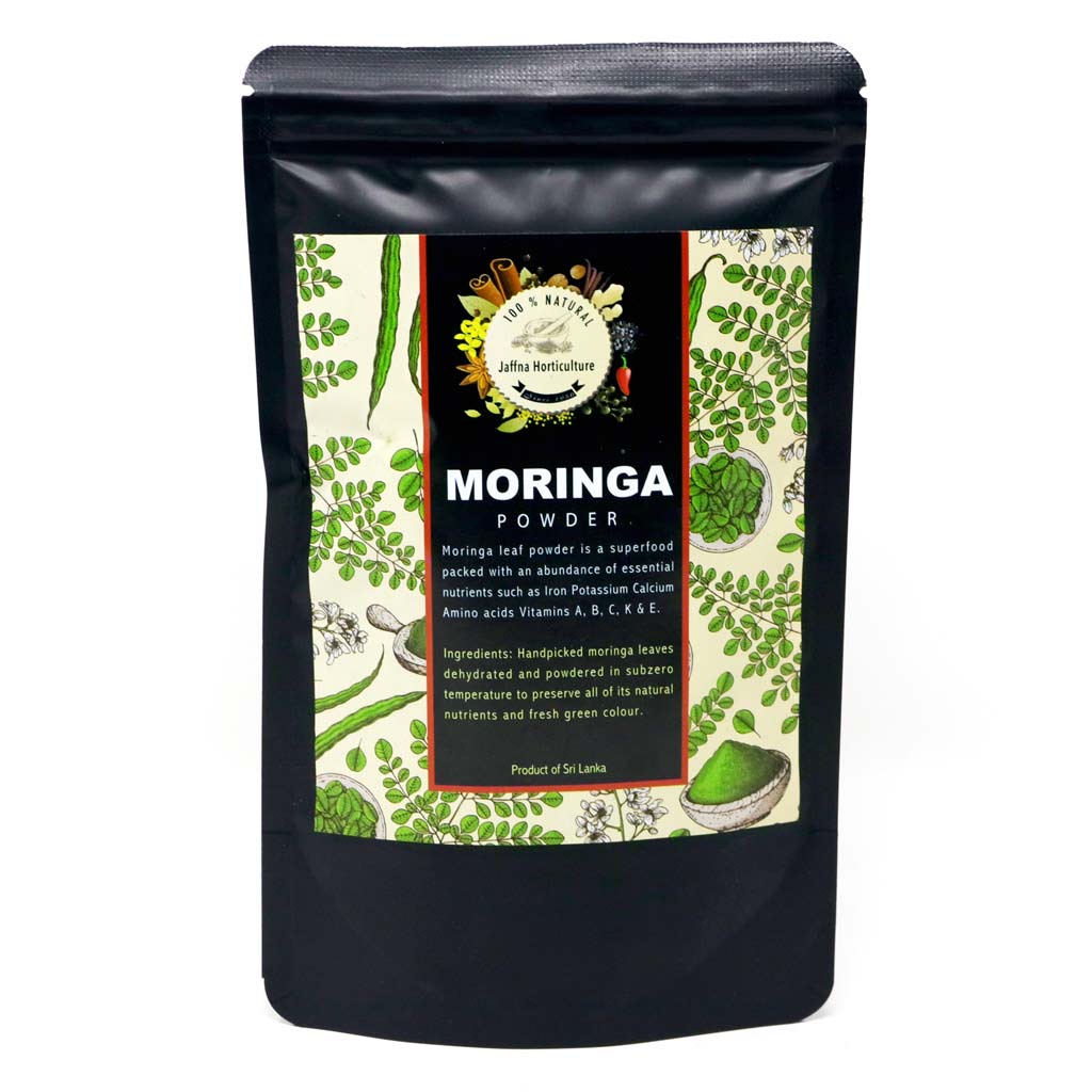 Jaffna Horticulture Moringa Leaf Powder 100g Grocerylanka