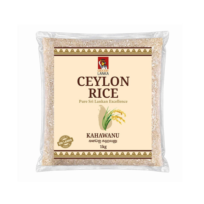 Ceylon Rice Kahawanu Rice 1kg (2.2 lb) | Grocerylanka