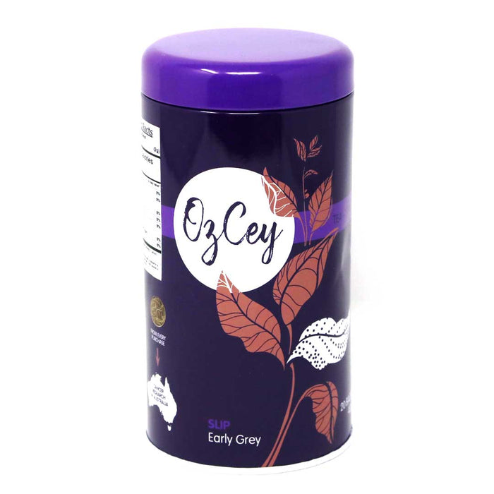 OzCey Early Grey Ceylon Tea 20 Pyramid Bags | Dimbula Region BOP Ceylon Tea with Purple Bergamot Flavor