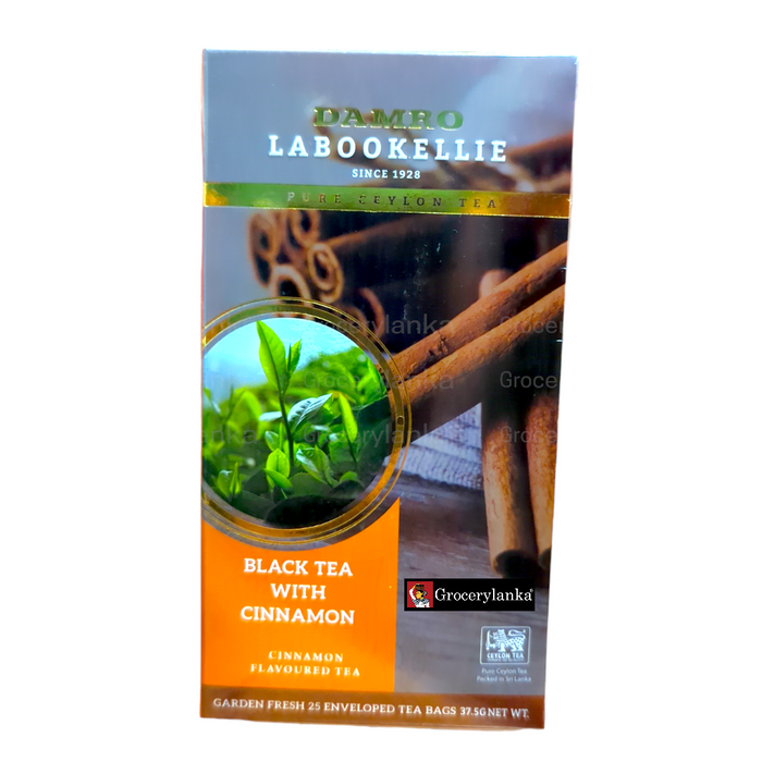 Damro Labookellie Cinnamon Tea 25 Enveloped Tea Bags (37.5g)