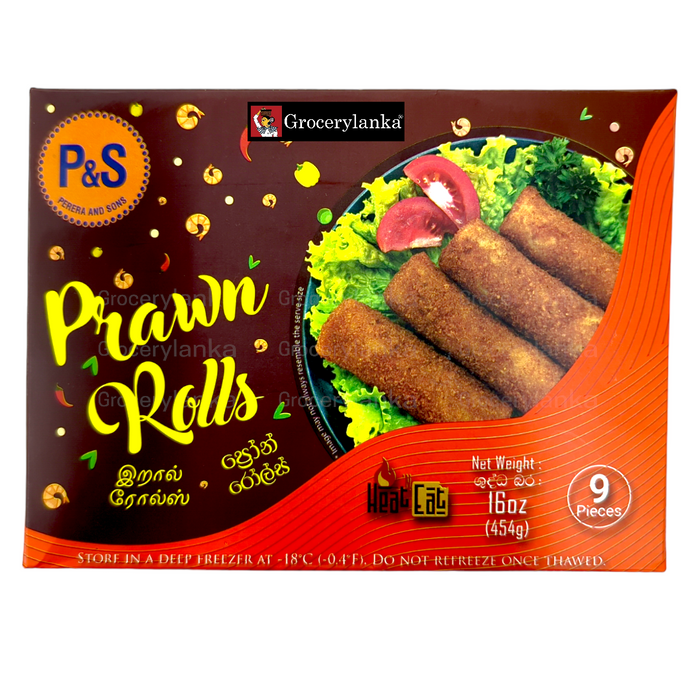 P&S Prawn Rolls 9Pcs - Frozen (In-Store Pickup Only / Please order a separate Frozen Shipping Kit in order to ship this item*)