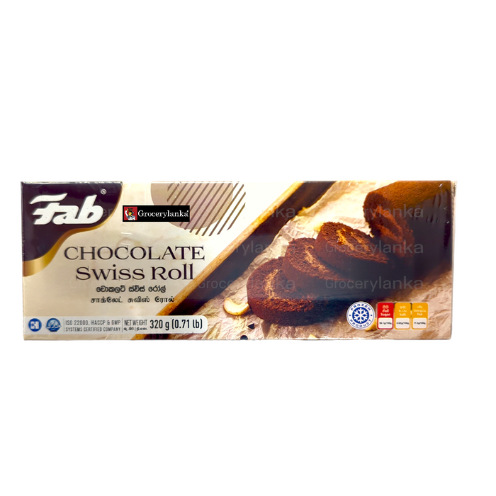 Fab Chocolate Roll 320g - Frozen (In-Store Pickup Only / Please order a separate Frozen Shipping Kit in order to ship this item*)