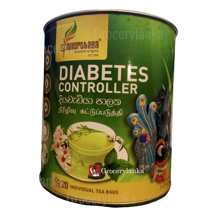 Dm Tea Amurthaya Diabetes Controller Tea - 20 Tea Bags — Grocerylanka