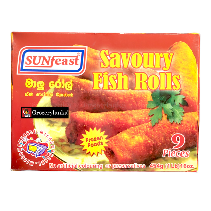 SunFeast Savory Fish Rolls 9 Pieces - Frozen (In-Store Pickup Only / Please order a separate Frozen Shipping Kit in order to ship this item*)