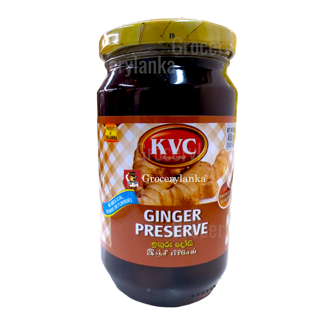 KVC Ginger Preserve 450g — Grocerylanka