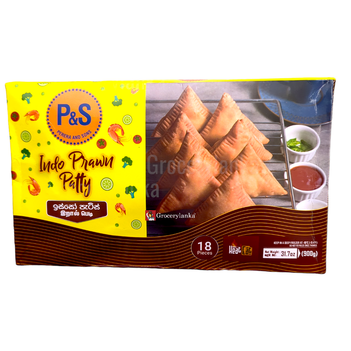 P&S Indo Prawn Patty 18 Pcs - Frozen (In-Store Pickup Only / Please order a separate Frozen Shipping Kit in order to ship this item*)