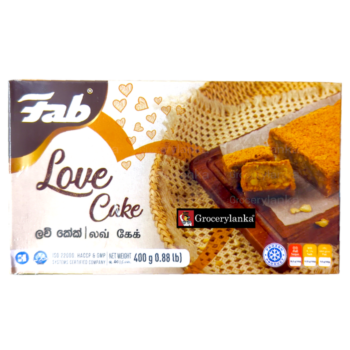 Fab Love Cake 400g - Frozen (In-Store Pickup Only / Please order a separate Frozen Shipping Kit in order to ship this item*)