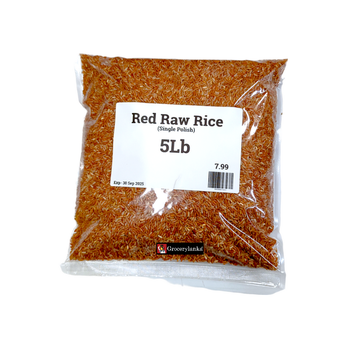 Red Raw Rice- 5Lbs