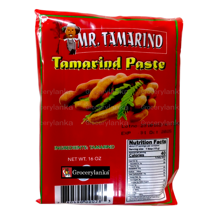 Mr.Tamarind Tamarind Paste with Seeds 16oz