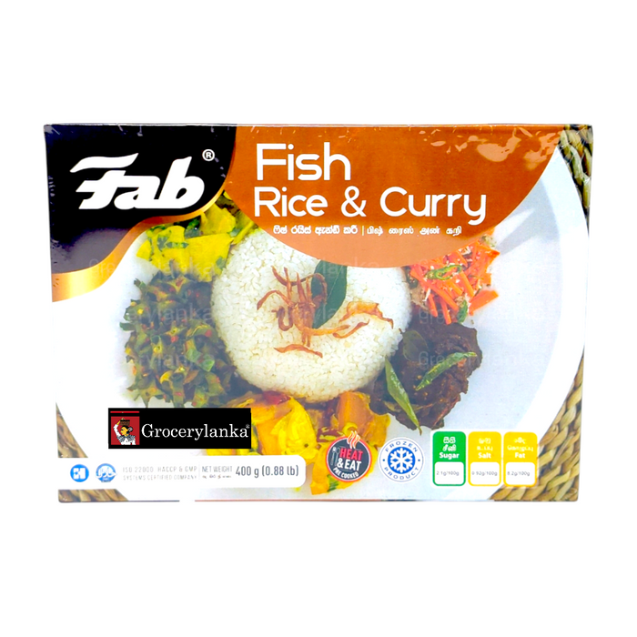Fab Fish Rice & Curry - Frozen (In-Store Pickup Only / Please order a separate Frozen Shipping Kit in order to ship this item*)