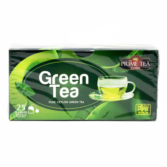 Pure Ceylon Green Tea 25 Bags | Prime Tea Ceylon