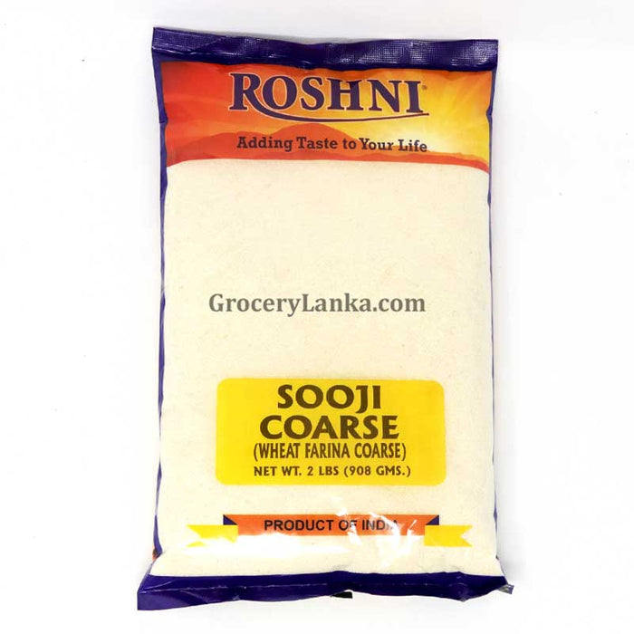 Roshni Sooji Coarse (Semolina) 4lb - Large Pack — Grocerylanka