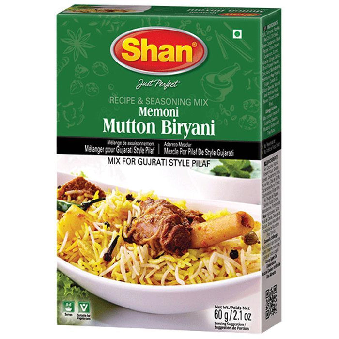 Shan Memoni Mutton Biriyani Mix 60g (2.1 oz)