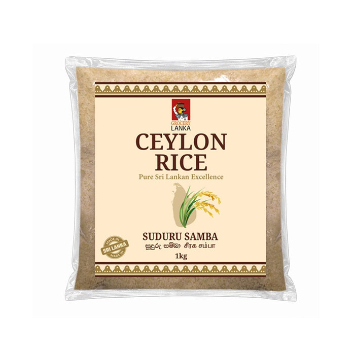 Ceylon Rice Suduru Samba 1kg (2.2 lb) | Grocerylanka