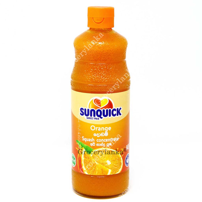 Sunquick Orange Concentrate 700ml – Fruit Drink Mix — Grocerylanka