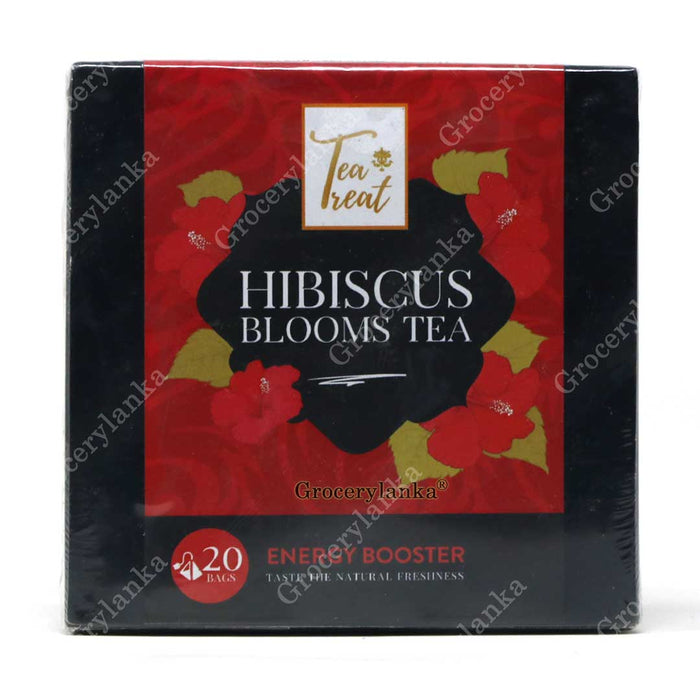 Tea Treat Hibiscus Blooms Tea 20 Bags | Energy Booster