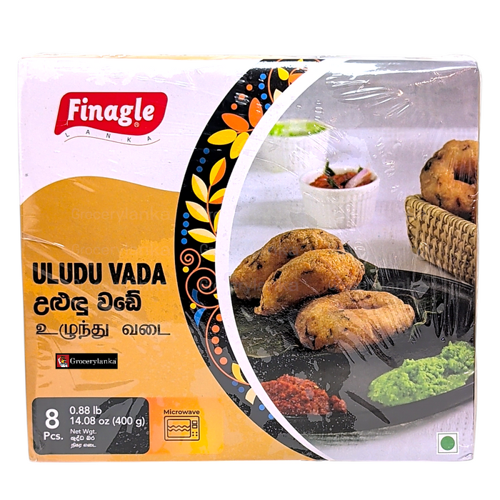 Finagle Uludu Vada 8 Pcs 400g (14.11 oz) | Grocerylanka