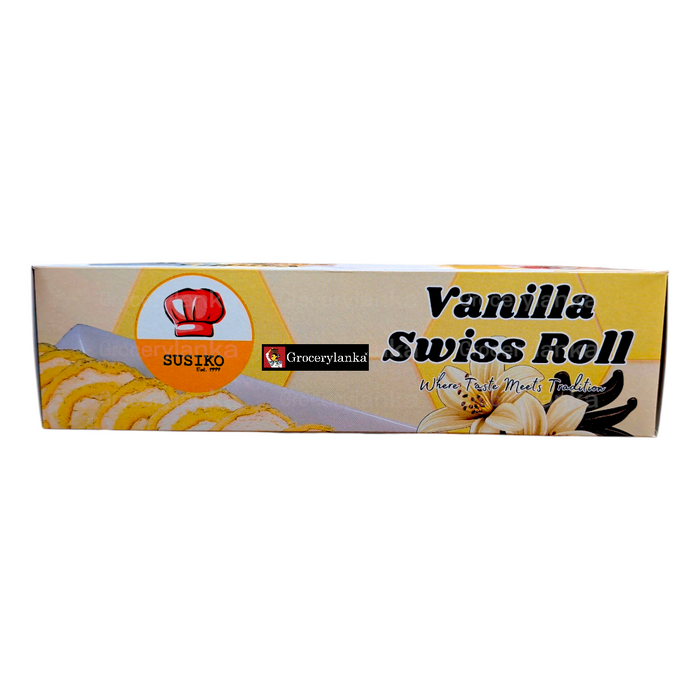 Susiko Vanilla Swiss Roll 325g (11.5 oz) - Frozen (In-Store Pickup Only / Please order a separate Frozen Shipping Kit in order to ship this item*)