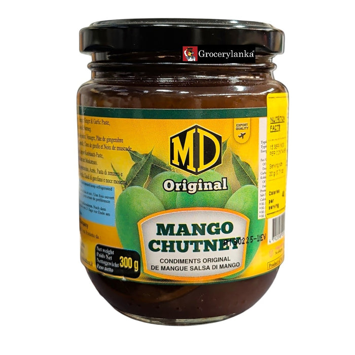 MD Mango Chutney 300g (10.6 oz) - Small Bottle