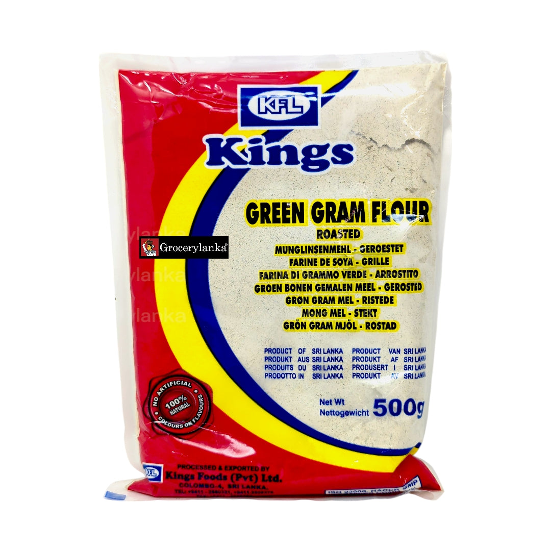 Kings Roasted Green Gram Flour 500g | Moong Bean Powder — Grocerylanka