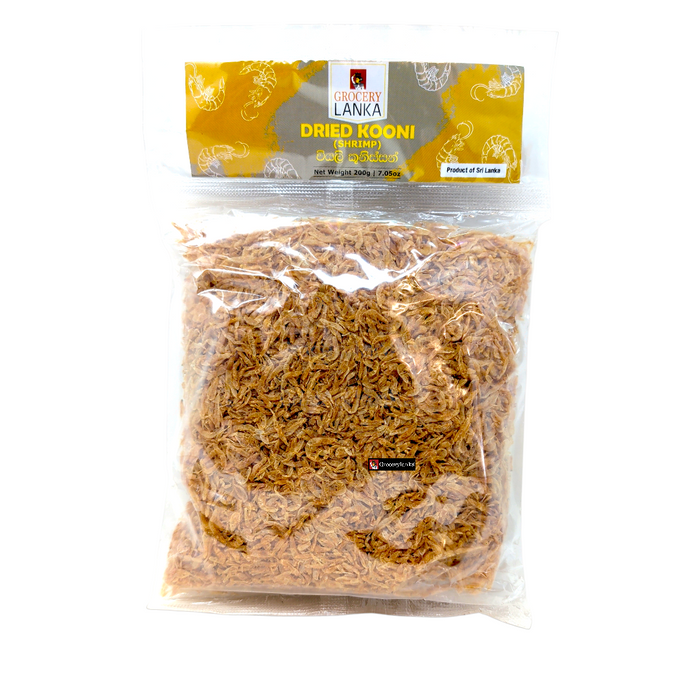 Dried Baby Shrimp (වියළි කූනිස්සා) 200g (7.05 oz) | Grocerylanka