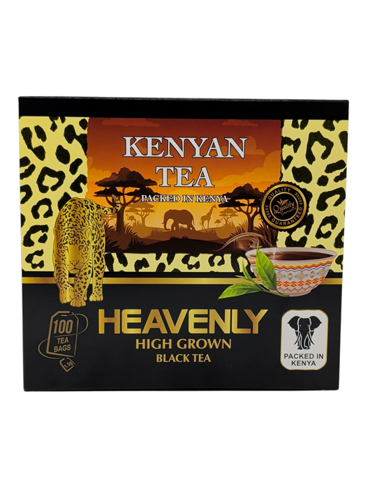 Heavenly Kenyan Black Tea – 100 Tea Bags (150g) | High Grown Premium Black Tea Packed in Kenya – Strong, Full-Bodied Flavor
