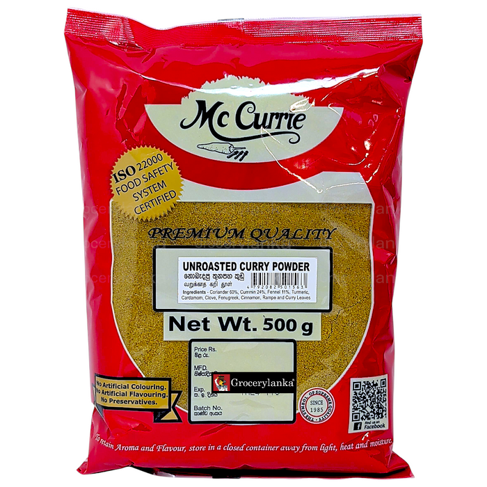 Mc Currie Curry Powder 500g (1.1lb)