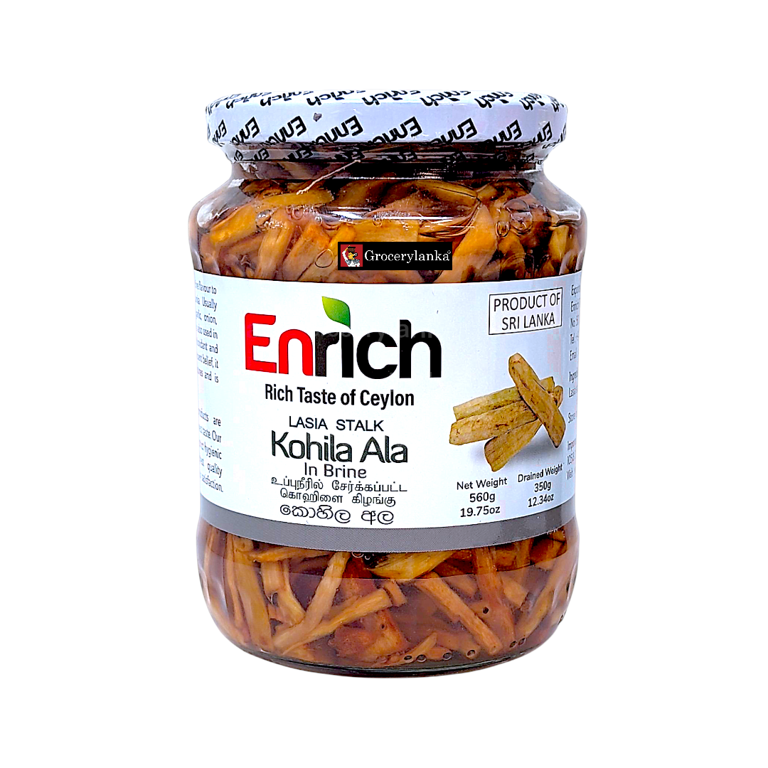 Kohila Ala (Lasia Root) in Brine 560g (1.23lb) | GroceryLanka ...