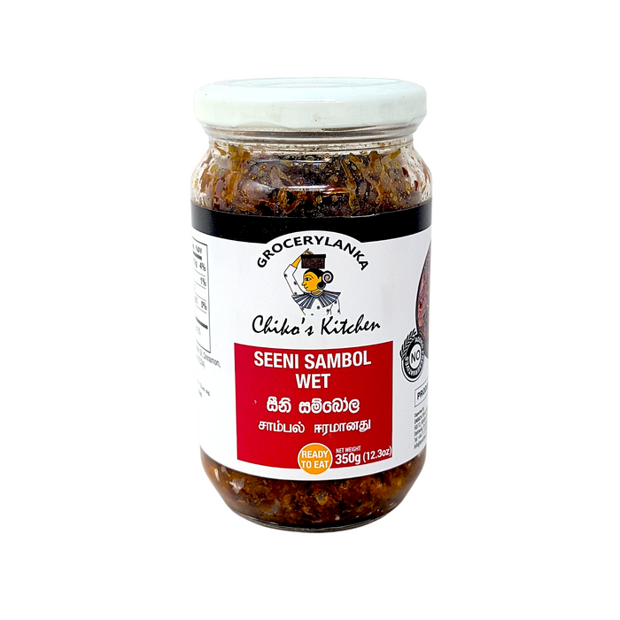 Chiko’s Kitchen Seeni Sambol 350g (12.35 oz) | Grocerylanka
