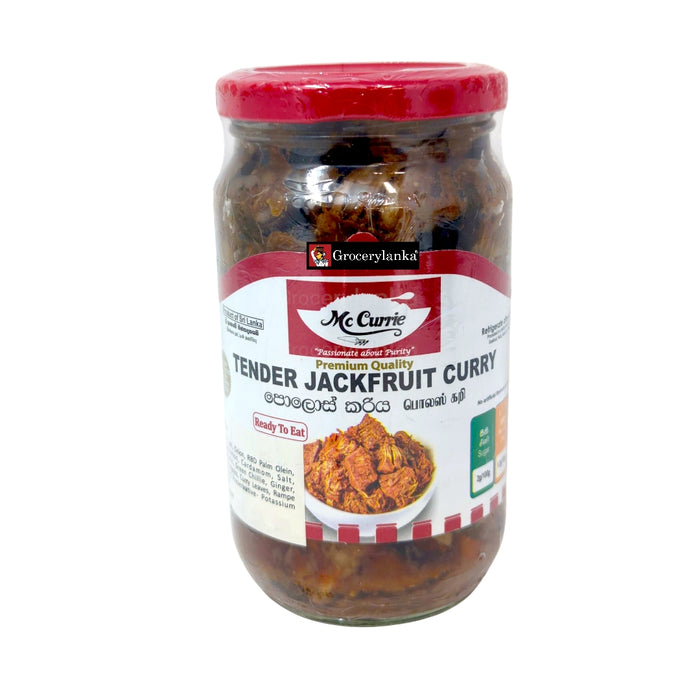 Mc Currie Tender Jackfruit (Polos) Curry 340g – Ready-to-Eat Young Jackfruit Curry (Sri Lankan Style)