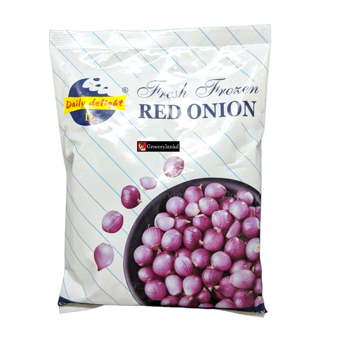 Daily Delight Fresh & Frozen Red Onion 400g (14.11 oz) | Grocerylanka