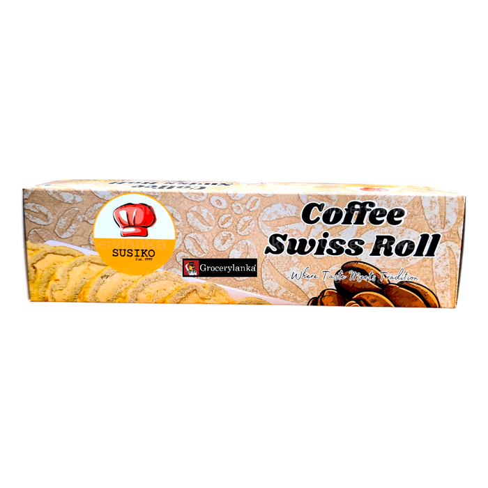 Susiko Coffee Swiss Roll 325g (11.5 oz) - Frozen (In-Store Pickup Only / Please order a separate Frozen Shipping Kit in order to ship this item*)