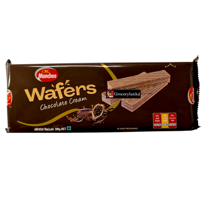 Munchee Wafer Chocolate 200g (7.1 oz)