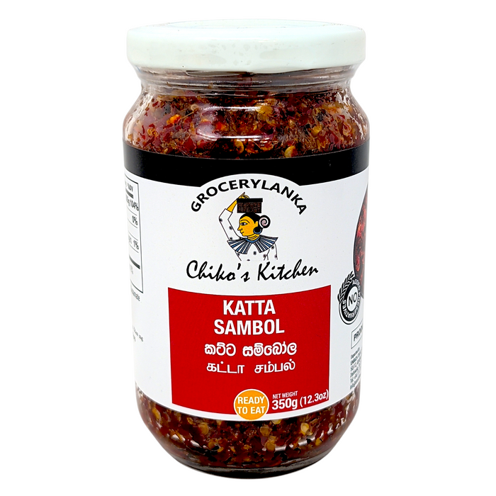 Chiko’s Kitchen Katta Sambol 350g (12.35 oz) | Grocerylanka
