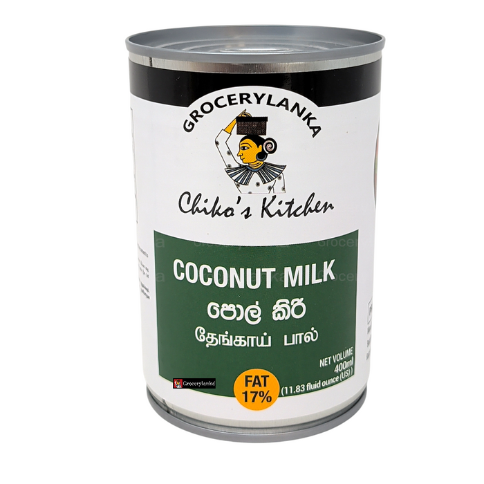 Chiko’s Kitchen Coconut Milk 400ml (13.5 fl oz) | Grocerylanka