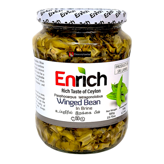 Enrich Dambala (Winged Beans) in Brine 560g (1.23lb)