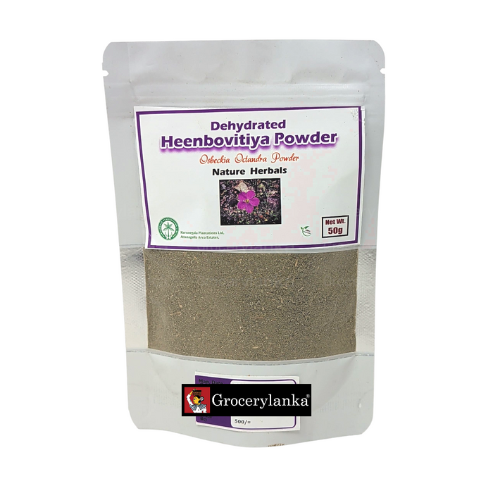 Dehydrated Heenbovitiya Powder 50g – Osbeckia Octandra | Nature Herbals