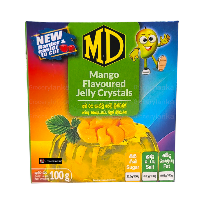 MD Jelly Crystals Mango Flavor 100g (3.53 oz) | Grocerylanka