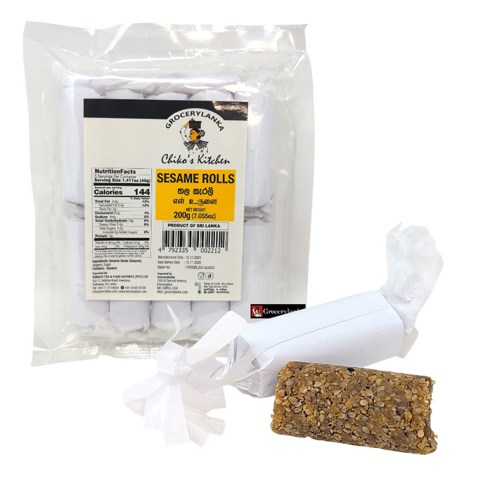 Chiko’s Kitchen Sesame Rolls 200g (7.05 oz) | Grocerylanka