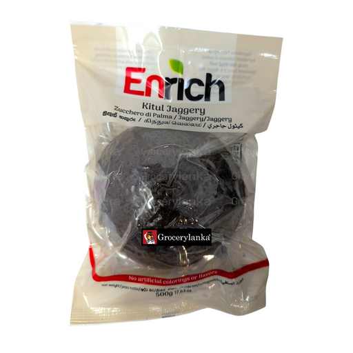 Enrich Kithul Jaggery 500g – Pure Sri Lankan Palm Jaggery Sweetener