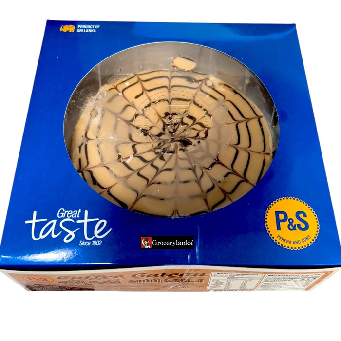 P&S Coffee Gateau 500g (1.1 lb) - Frozen (In-Store Pickup Only / Please order a separate Frozen Shipping Kit in order to ship this item*)