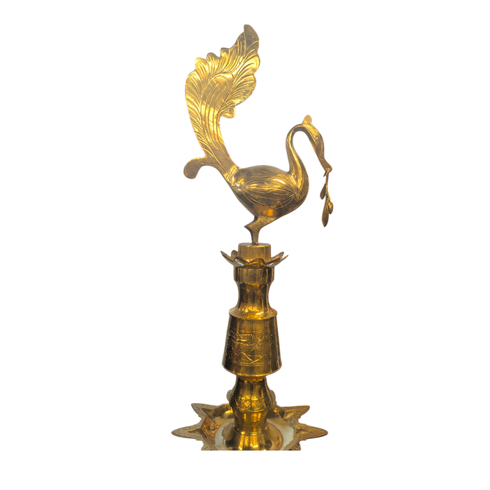 Sri Lankan Traditional Oil Lamp Swan- 6ft (In-Store Pickup Only)
