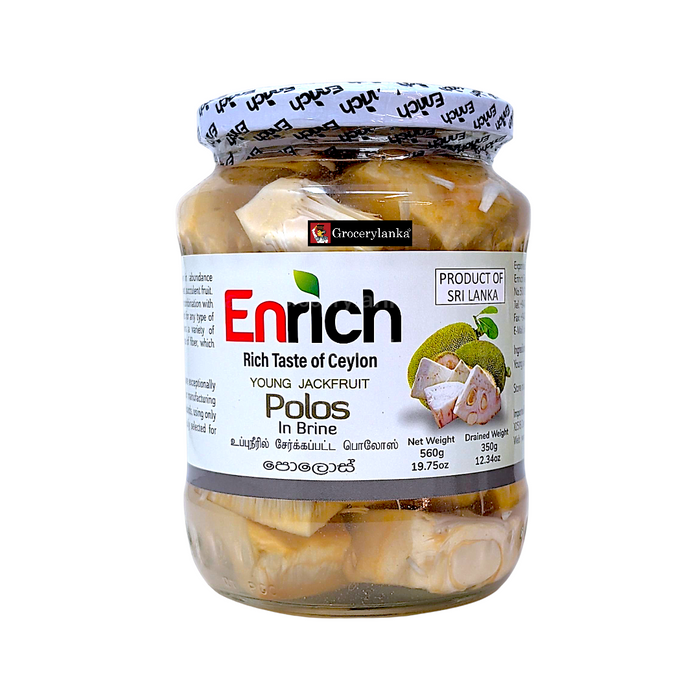 Enrich Polos (Young Jackfruit) in Brine 560g (1.23lb)