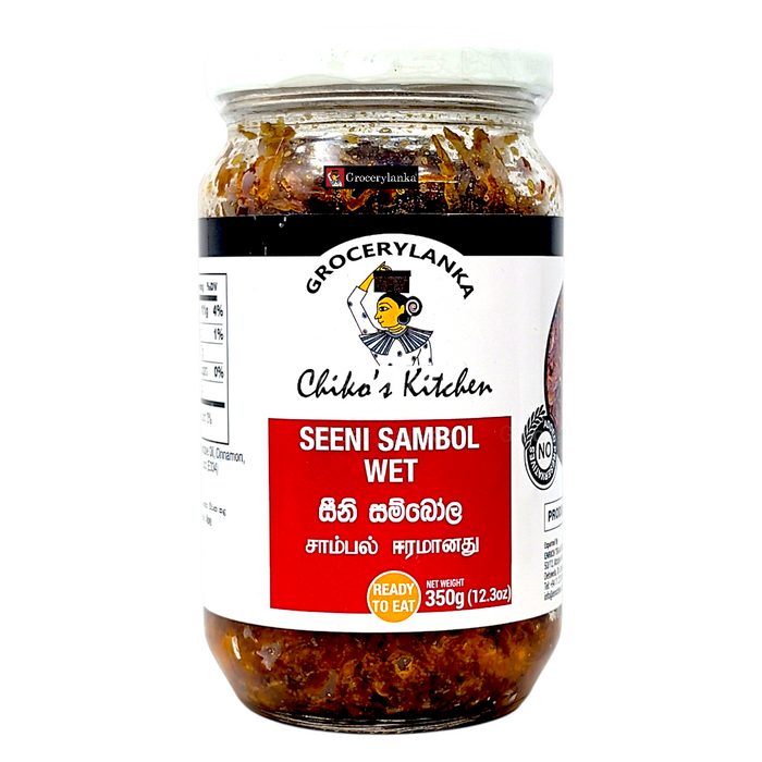 Chiko’s Kitchen Seeni Sambol 350g (12.35 oz) | Grocerylanka
